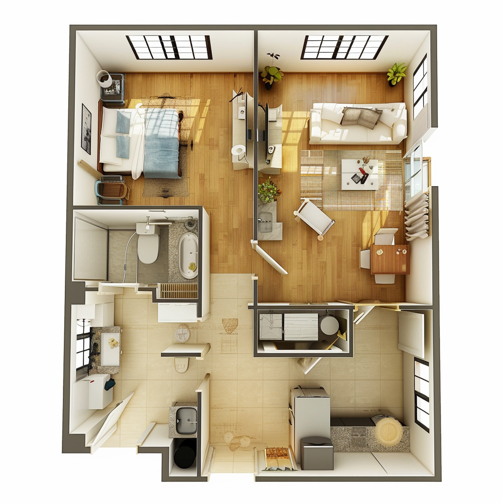 Floor Plan Rendering